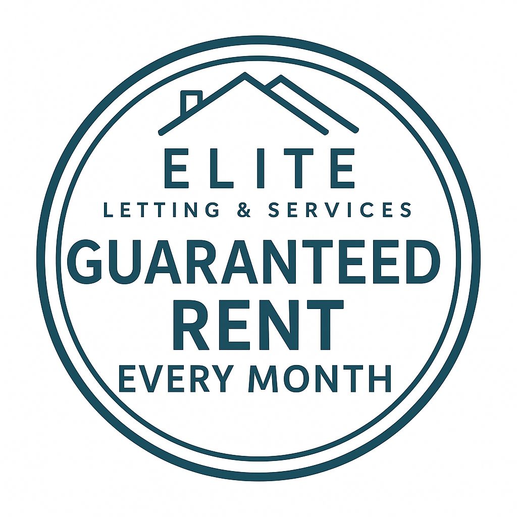 Guaranteed Rent visual showing steady income and peace of mind